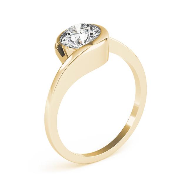 Natural 1.7 CTW Diamond Engagement Ring 14K Yellow Gold: Natural 1.7 CTW Diamond Engagement Ring 14K Yellow Gold Category: Rose Gold Engagement Rings Style: Solitaire Bypass Audience: For Women Ring Resizable: Yes Metal Type: 14K Yellow Gold Met