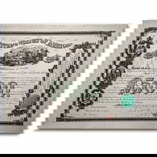 $500 Bond - Antonio Lopez de Santa Anna (Autographed - 1866): $500 Bond - Antonio Lopez de Santa Anna (Autographed - 1866) Product ID: 51556 Year: 1866 Grade: None Grade Service: None Denomination: N/A Mint Mark: N/A - Not Available Metal Content: 0