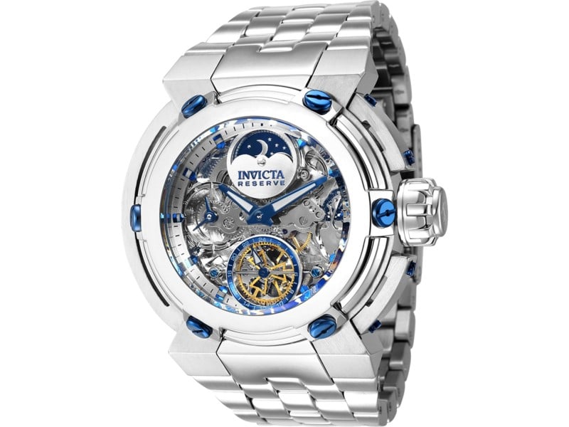 Invicta mens Coalition Forces: Invicta mens Coalition Forces Product Code: 36017-39B2A Brand: Invicta Condition: Never Worn Stainless steel case, Stainless steel bracelet, Silver dial, Automatic movement,Scratch resistant mineral,