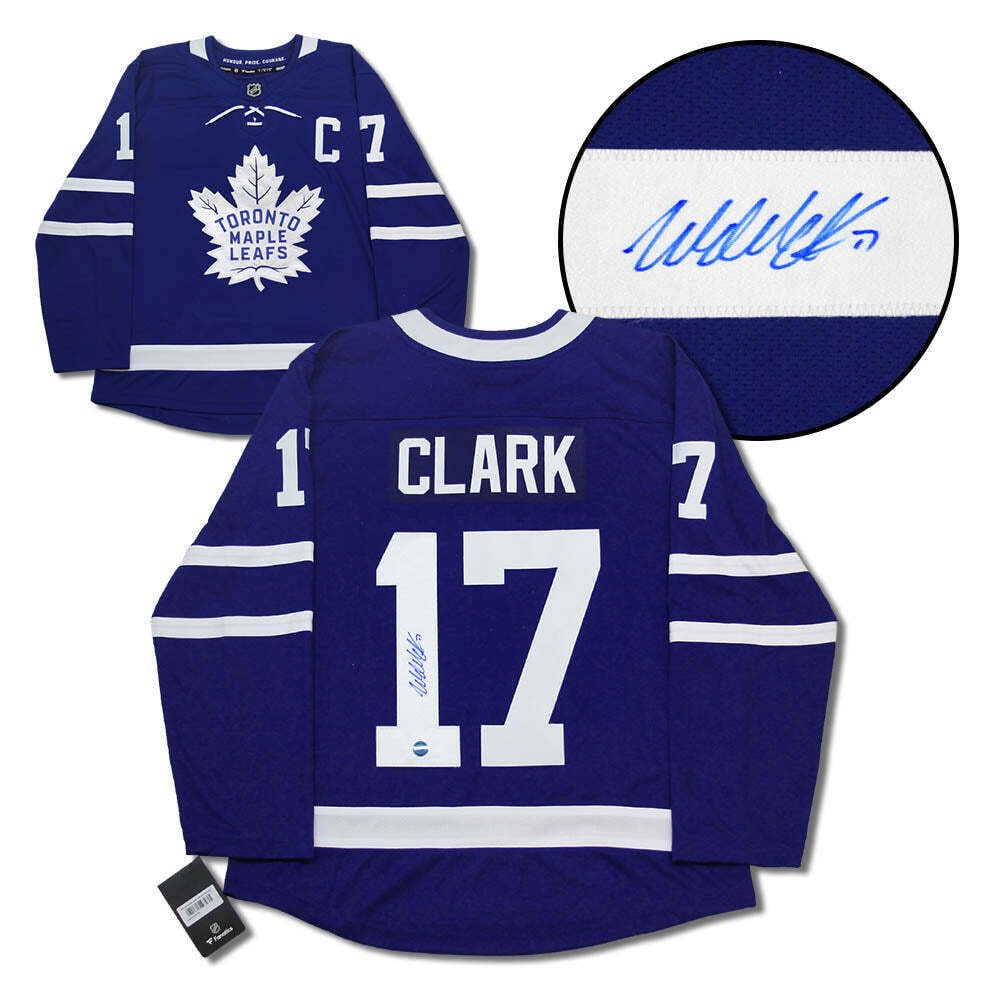 wendel clark leafs jersey