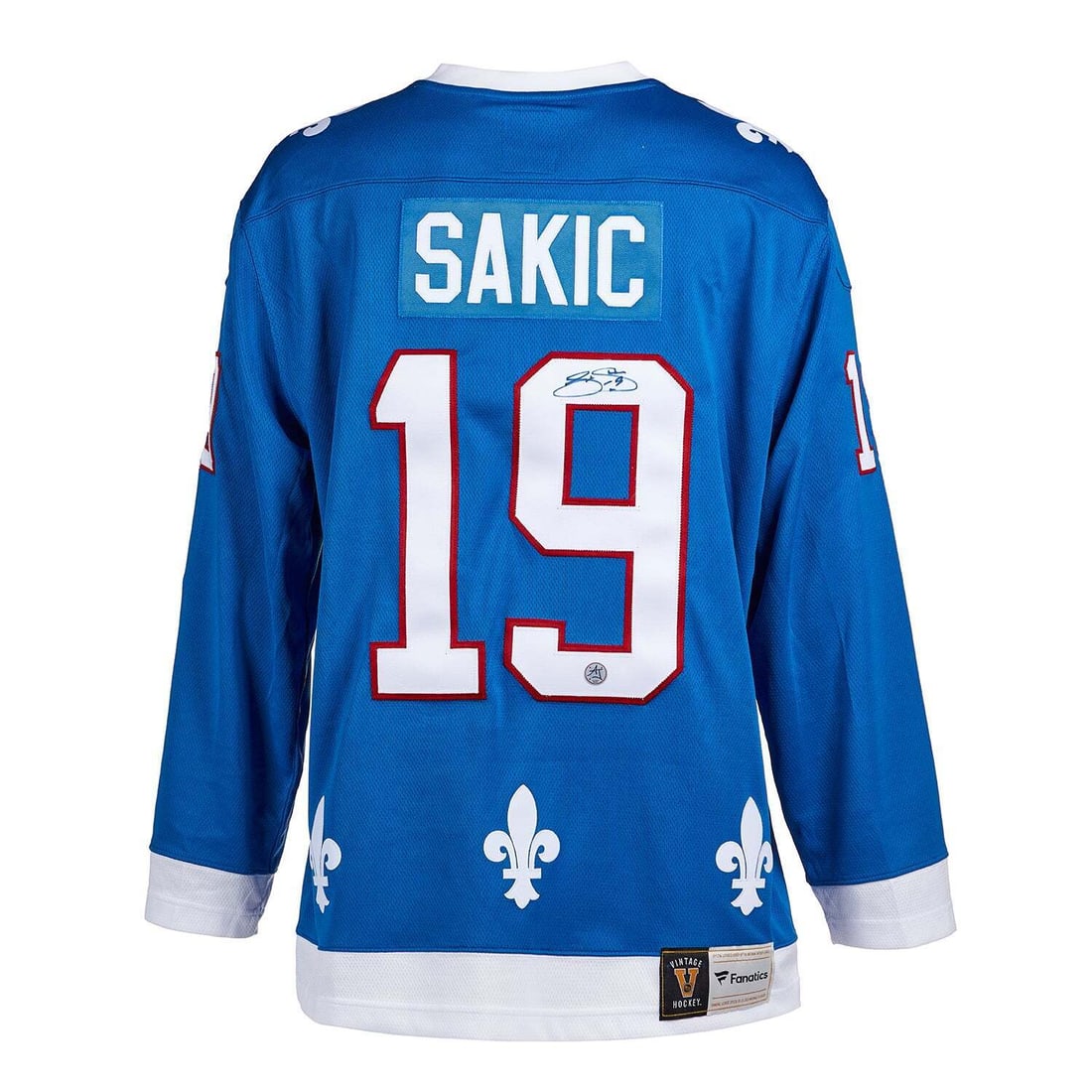 Joe sakic signed best sale jersey