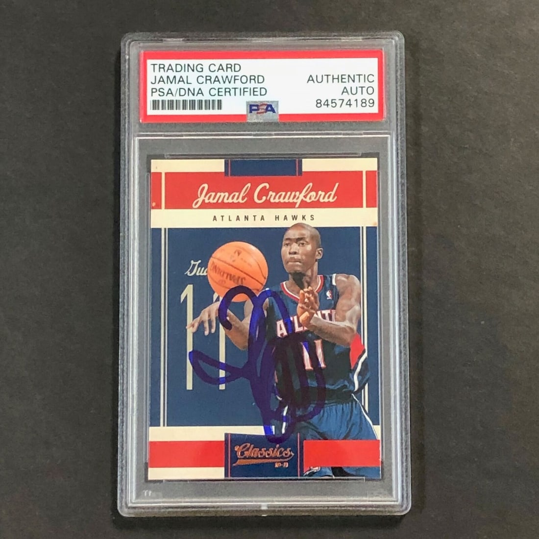 2010-11 Classics Timeless Tributes #91 Jamal Crawford Signed Card AUTO PSA Slabbed: 2010-11 Classics Timeless Tributes #91 Jamal Crawford Signed Card AUTO PSA Slabbed 2010-11 Classics Timeless Tributes #91 Jamal Crawford Signed Card AUTO PSA Slabb RBJ no: 7256815632472