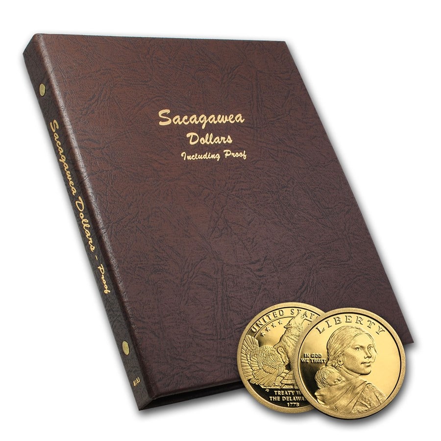 2000-2019 60-Coin Sacagawea Dollar Set BU/Proof (Dansco Album): 2000-2019 60-Coin Sacagawea Dollar Set BU/Proof (Dansco Album) Product ID: 63978 Year: Set Grade: BU &/or Proof Grade Service: None Denomination: 1 Dollar Mint Mark: Varies Metal Content:
