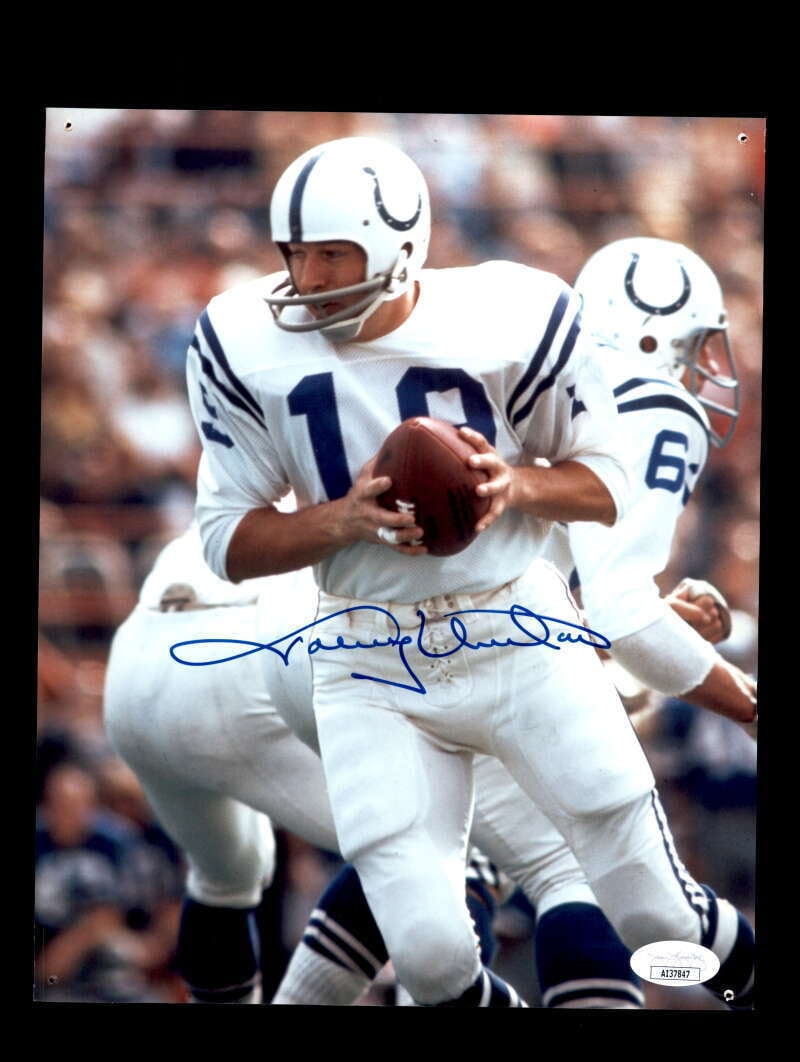 johnny unitas JSA COA signed 8x10 autograph photo 1: johnny unitas JSA COA signed 8x10 autograph photo 1 Johnny Unitas JSA Coa Signed 8x10 Autograph Photo 1 RBJ no: 7421175857240