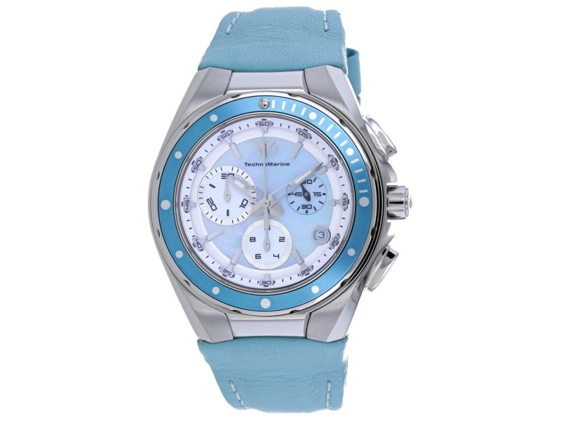Technomarine mens Cruise Beach: Technomarine mens Cruise Beach Product Code: 110006L-39B2A Brand: Technomarine Condition: Pre-Owned Stainless steel case, Leather strap, Blue dial, Quartz movement, Scratch resistant mineral, Water re