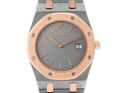 Audemars Piguet Royal Oak Tantalum Rose Gold Mens Watch: Audemars Piguet Royal Oak Tantalum Rose Gold Mens Watch Product Code: 55249A-34CB0 Brand: Audemars Piguet Condition: Pre-Owned Audemars Piguet Royal Oak Tantalum Rose Gold Mens Watch Quartz Movement.
