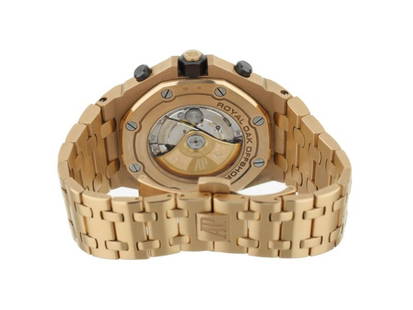 Audemars Piguet Royal Oak Offshore Rose Gold Bracelet 42MM Full Set: Audemars Piguet Royal Oak Offshore Rose Gold Bracelet 42MM Full Set Product Code: 304456524140-E Brand: Audemars Piguet Condition: Pre-Owned Model: Audemars Piguet Royal Oak Offshore Item Specifics: <