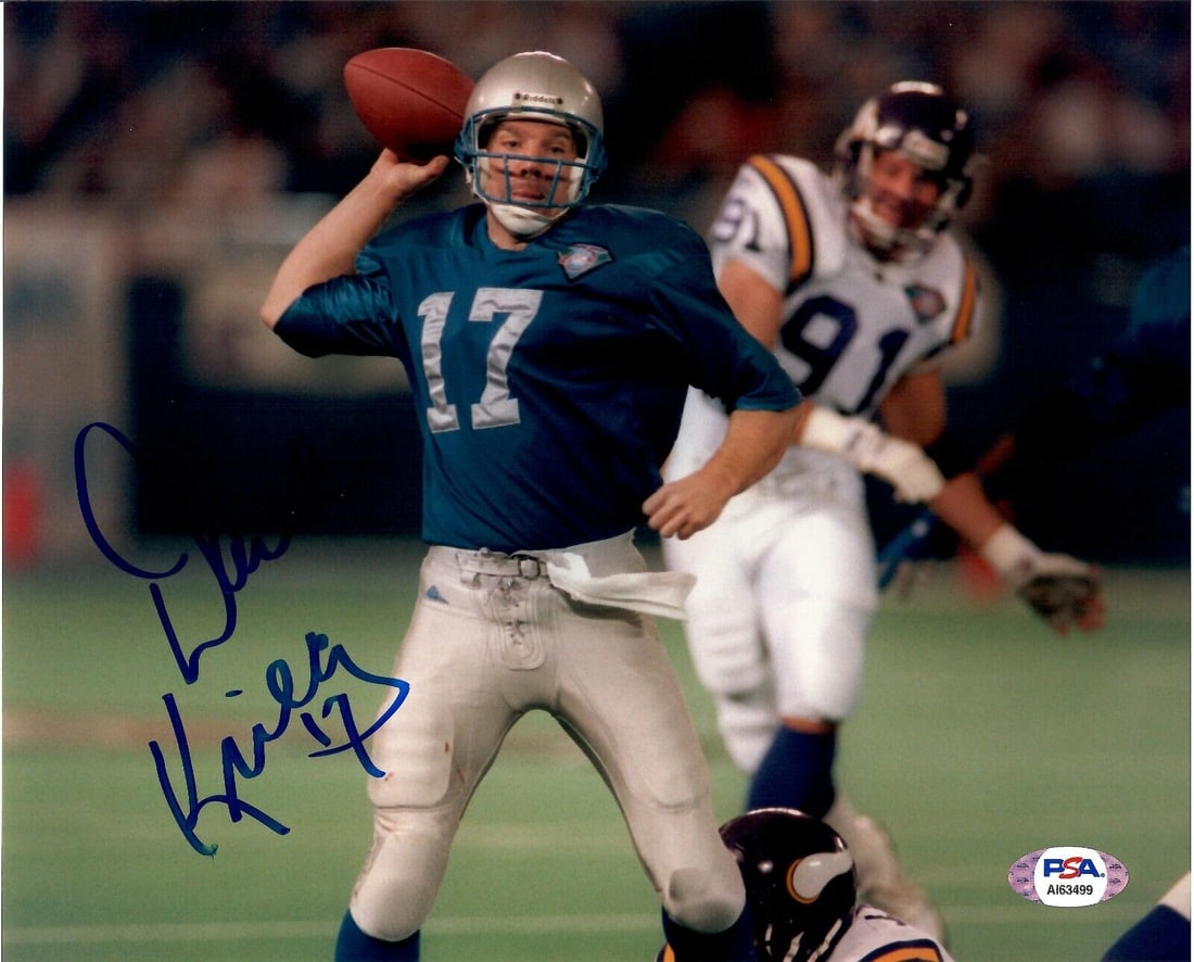 Dave Krieg autographed signed 8x10 photo NFL Detroit Lions PSA COA: Dave Krieg autographed signed 8x10 photo NFL Detroit Lions PSA COA Dave Krieg autographed signed 8x10 photo NFL Detroit Lions PSA COA RBJ no:7347561529432
