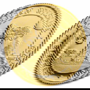 2024 Somalia 1/10 oz Gold African Elephant BU: 2024 Somalia 1/10 oz Gold African Elephant BU Product ID: 279208 Year: 2024 Grade: Brilliant Unc Grade Service: None Denomination: 100 Shillings Mint Mark: Not Shown Metal Content: 0.1 tr