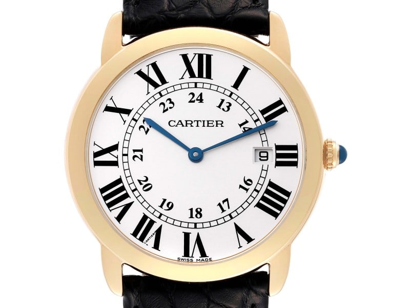 Cartier ronde shop gold