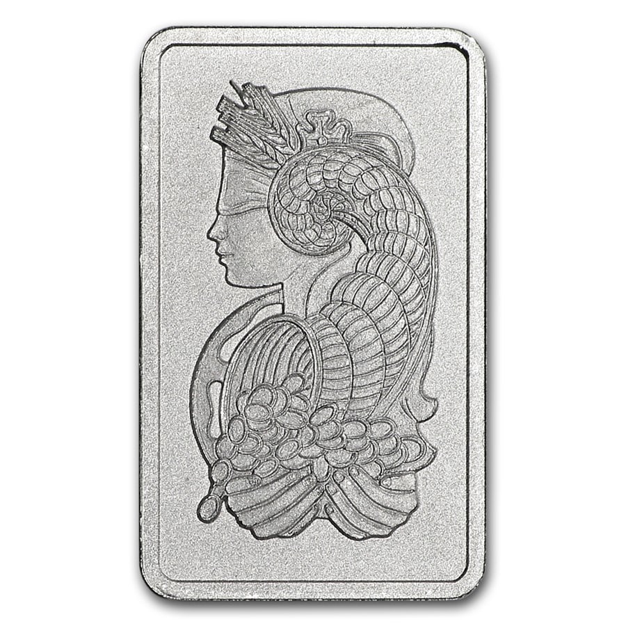 2.5 gram Platinum Bar - Secondary Market: 2.5 gram Platinum Bar - Secondary Market RBJ no: 154453 Grade: None Grade Service: None Mint Mark: None Metal Content: 0.0804 troy oz Purity: .9995 Thickness: 1 mm