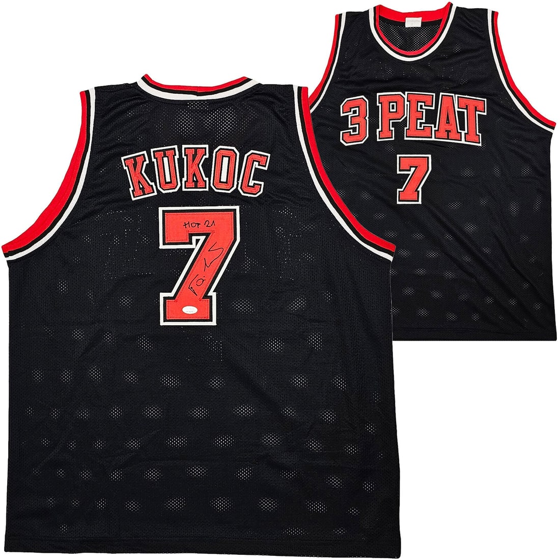 chicago bulls toni kukoc autographed black jersey "hof 21" JSA stock #215751: chicago bulls toni kukoc autographed black jersey "hof 21" JSA stock #215751 CHICAGO BULLS TONI KUKOC AUTOGRAPHED BLACK JERSEY "HOF 21" JSA STOCK #215751 SKU: RBJ7422572298328