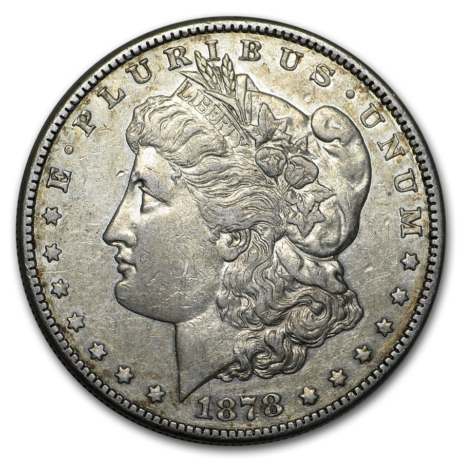 1878-S Morgan Dollar VG/VF: 1878-S Morgan Dollar VG/VF Product ID: 9141 Year: 1878 Grade: Very Good/Very Fine Grade Service: None Denomination: $1.00 Mint Mark: S - San Francisco Metal Content: 0.7734 troy oz