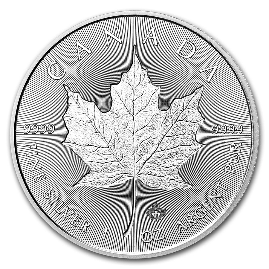 2018 Canada 1 oz Silver Incuse Maple Leaf BU: 2018 Canada 1 oz Silver Incuse Maple Leaf BU Product Id: 161394 Year: 2018 Grade: Brilliant Unc Grade Service: None Denomination: $5.00 Mint Mark: RCM (Not Shown) Metal Content: 1 troy oz
