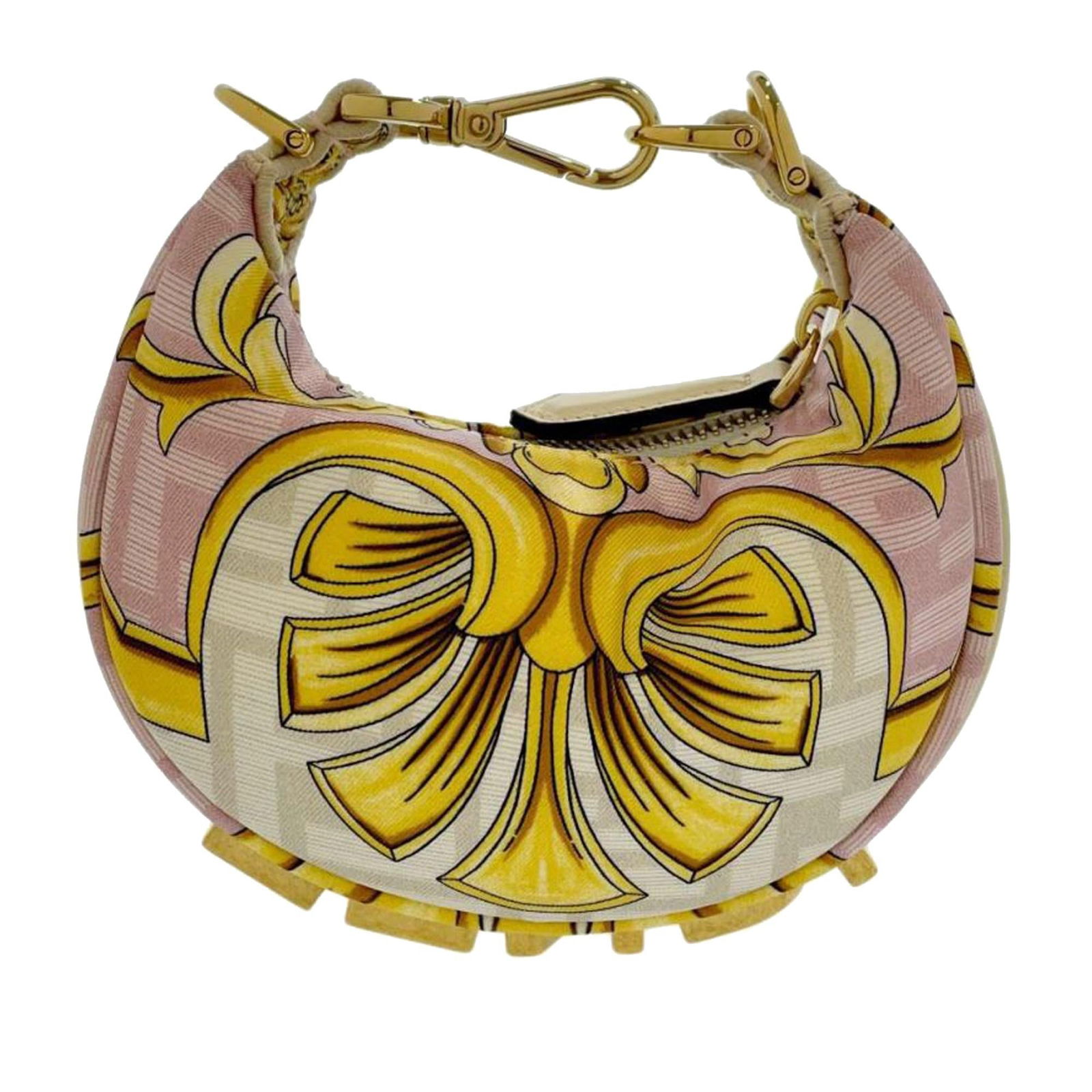 Fendi Fendace Nano Fendigraphy: Fendi Fendace Nano Fendigraphy Founded in 1925, the high Italian fashion house of Fendi is renowned for their quality, glamour, and uniquely-creative designs. Fendi?s FF logo print is making a comebac