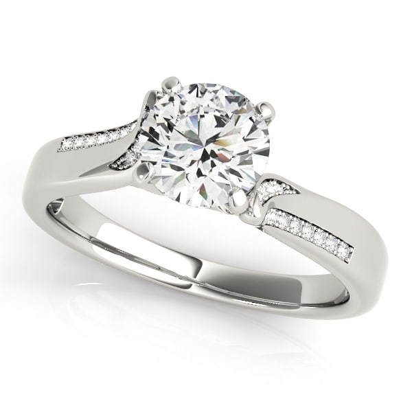 Natural 1.12 CTW Diamond Engagement Ring SET 18K Yellow Gold: Natural 1.12 CTW Diamond Engagement Ring SET 18K Yellow Gold Category: White Gold Engagement Rings Style: Unique Side Stone Audience: For Women Ring Resizable: Yes Metal Type: 18K Yellow Gold <