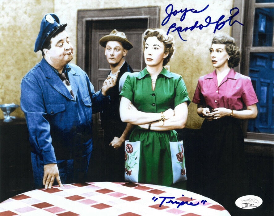 Joyce Randolph signed Honeymooners Trixie Norton 8x10 Photo - JSA #II11667: Joyce Randolph signed Honeymooners Trixie Norton 8x10 Photo - JSA #II11667 Joyce Randolph signed Honeymooners Trixie Norton 8x10 Photo - JSA #II11667 SKU: RBJ7263302320216