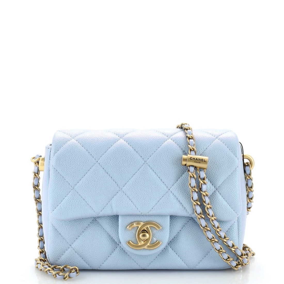 Chanel My Perfect Adjustable Chain Flap Bag Quilted Iridescent