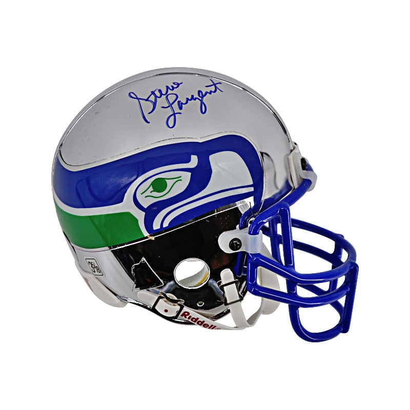 steve largent seattle seahawks autographed signed chrome mini helmet (schwartz holo): steve largent seattle seahawks autographed signed chrome mini helmet (schwartz holo) Steve Largent Seattle Seahawks Autographed Signed Chrome Mini Helmet (Schwartz Holo) SKU: RBJ7503470919768