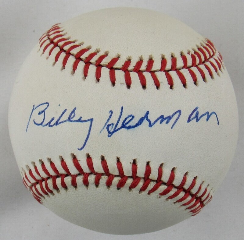 billy herman rawlings baseball JSA as32150: billy herman rawlings baseball JSA as32150 Billy Herman Rawlings Baseball JSA AS32150 SKU no: RBJ7595647795288