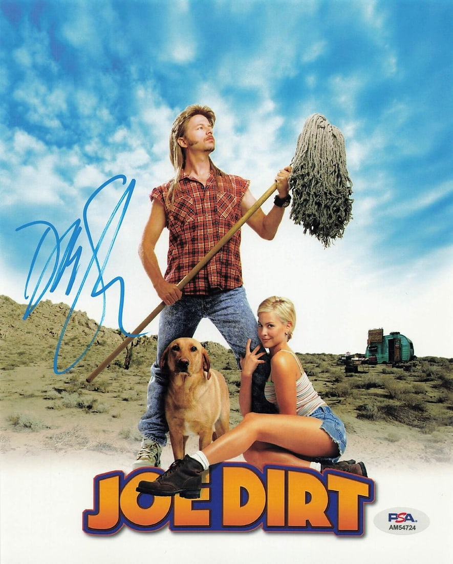David Spade signed 8x10 photo PSA/DNA: David Spade signed 8x10 photo PSA/DNA David Spade signed 8x10 photo PSA/DNA Joe Dirt Autographed SKU no: 7365374738520