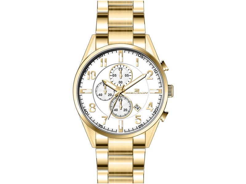 Oceanaut Mens Escapade: Oceanaut Mens Escapade Stainless steel case, Stainless steel bracelet, Silver dial, Quartz movement, Scratch resistant mineral, Water resistant up to 10 ATM - 100 meters - 330 feet SKU no: RBJ OC5853-