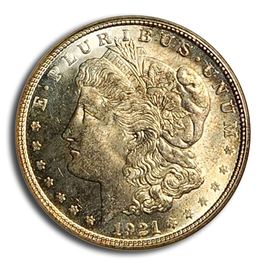 1921-S Morgan Dollar MS-64 NGC CAC: 1921-S Morgan Dollar MS-64 NGC CAC SKU no: RBJ 290087 Year: 1921 Grade: MS-64 Grade Service: NGC Denomination: 1 Dollar Mint Mark: S - San Francisco Metal Content: 0.7734 troy oz