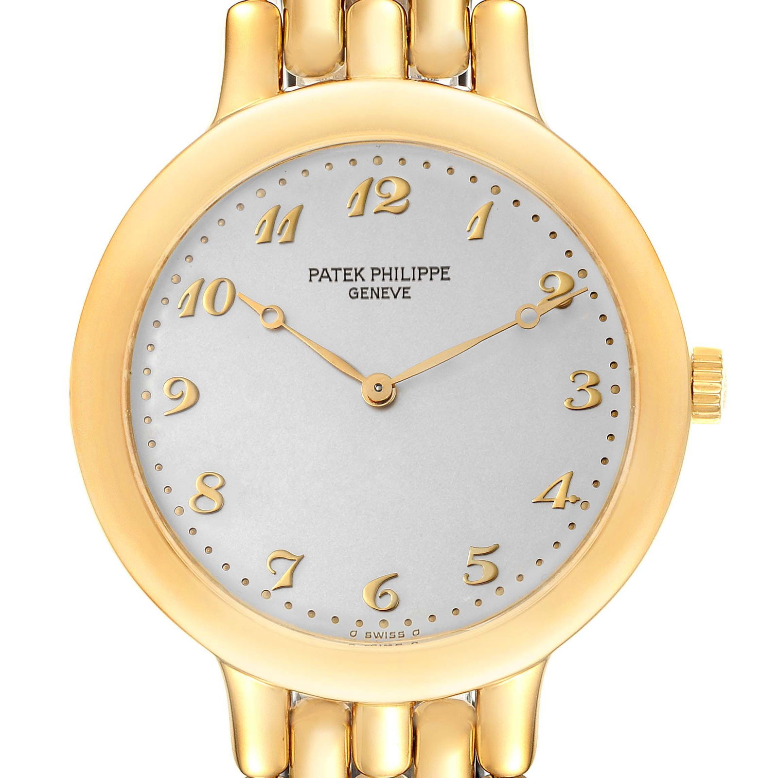 Patek Philippe Calatrava Silver Dial: Patek Philippe Calatrava Silver Dial SKU no: RBJ36243 Brand: Patek Philippe Model Name: Patek Philippe Calatrava Silver Dial Yellow Gold Watch 3915 Model Number: 3915J Serial Number: 293xxxx Gend