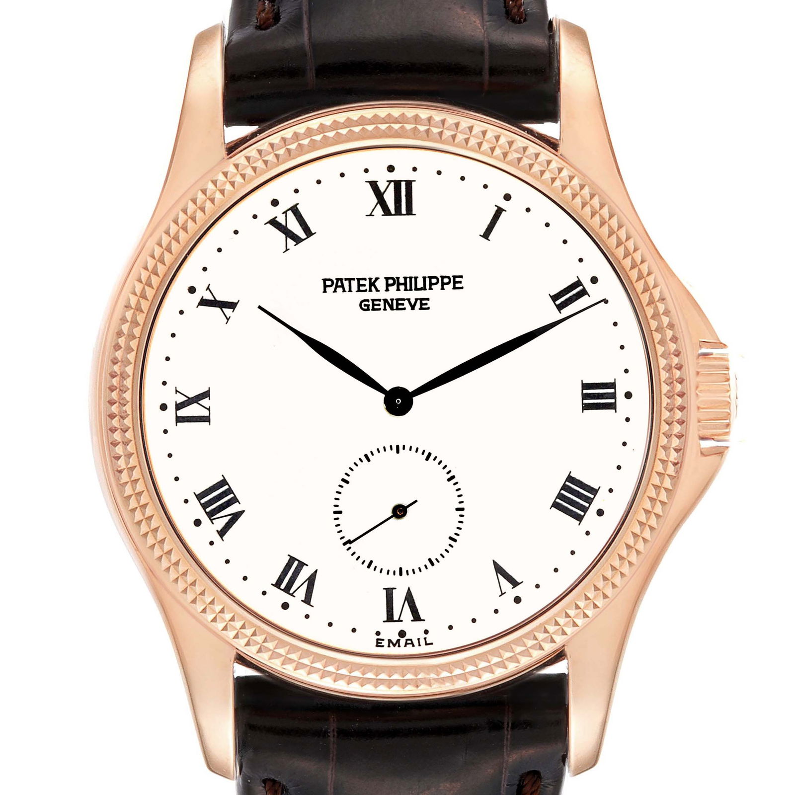 Patek Philippe Calatrava Rose Gold: Patek Philippe Calatrava Rose Gold SKU no: RBJ59077 Brand: Patek Philippe Model Name: Patek Philippe Calatrava Rose Gold White Dial Watch 5115 Model Number: 5115R-001 Serial Number: 355xxxx Gende