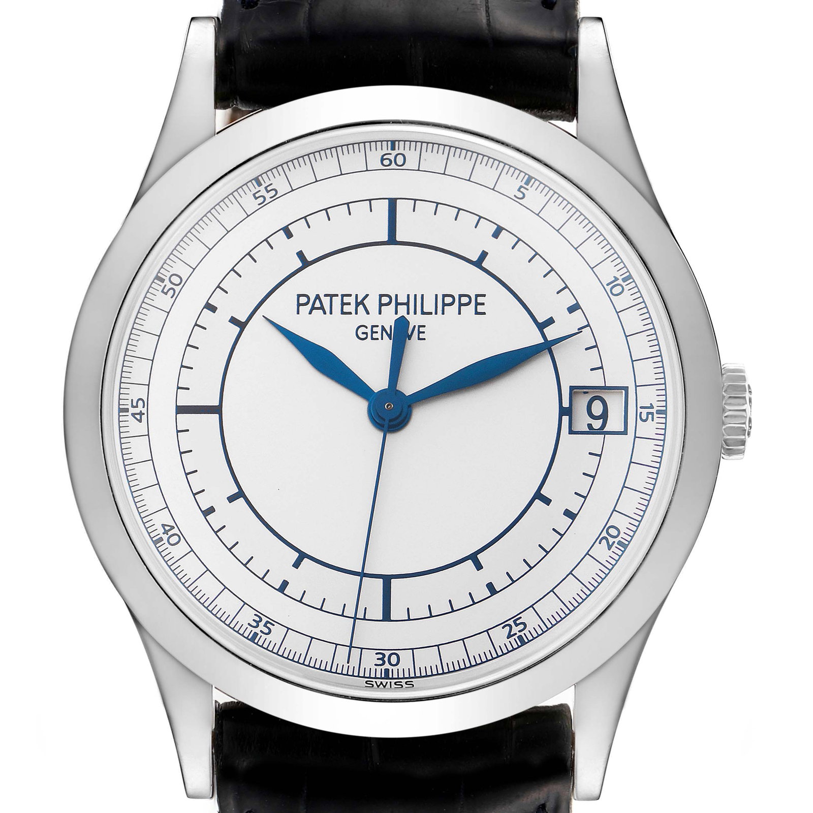 Patek Philippe Calatrava White Gold: Patek Philippe Calatrava White Gold SKU no: RBJ51371 Brand: Patek Philippe Model Name: Patek Philippe Calatrava White Gold Silver Dial Automatic Watch 5296 Model Number: 5296G Serial Number: 432xxxx <
