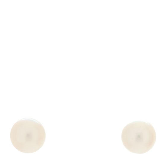 Mikimoto 18K Yellow Gold Akoya: Mikimoto 18K Yellow Gold Akoya Pearl 6.5-7mm Stud Earrings SKU no: RBJ1388190 Brand: MIKIMOTO Condition: Very Good Condition Details: Hardware: Faint scratch(es), Other: Wear to stone(s) Length: 7 mm