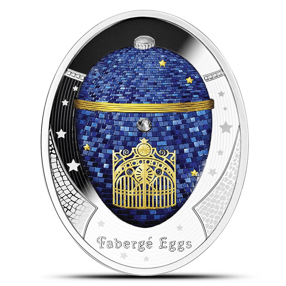 2023 16.81 Gram Proof Niue Silver Twilight Egg Coin (Box + CoA): 2023 16.81 Gram Proof Niue Silver Twilight Egg Coin (Box + CoA) SKU no: RBJ5474815 Year: 2023 Mint Mark: Not Shown Purity: 0.999 Manufacturer: Mint of Poland Condition: Proof Face Value: