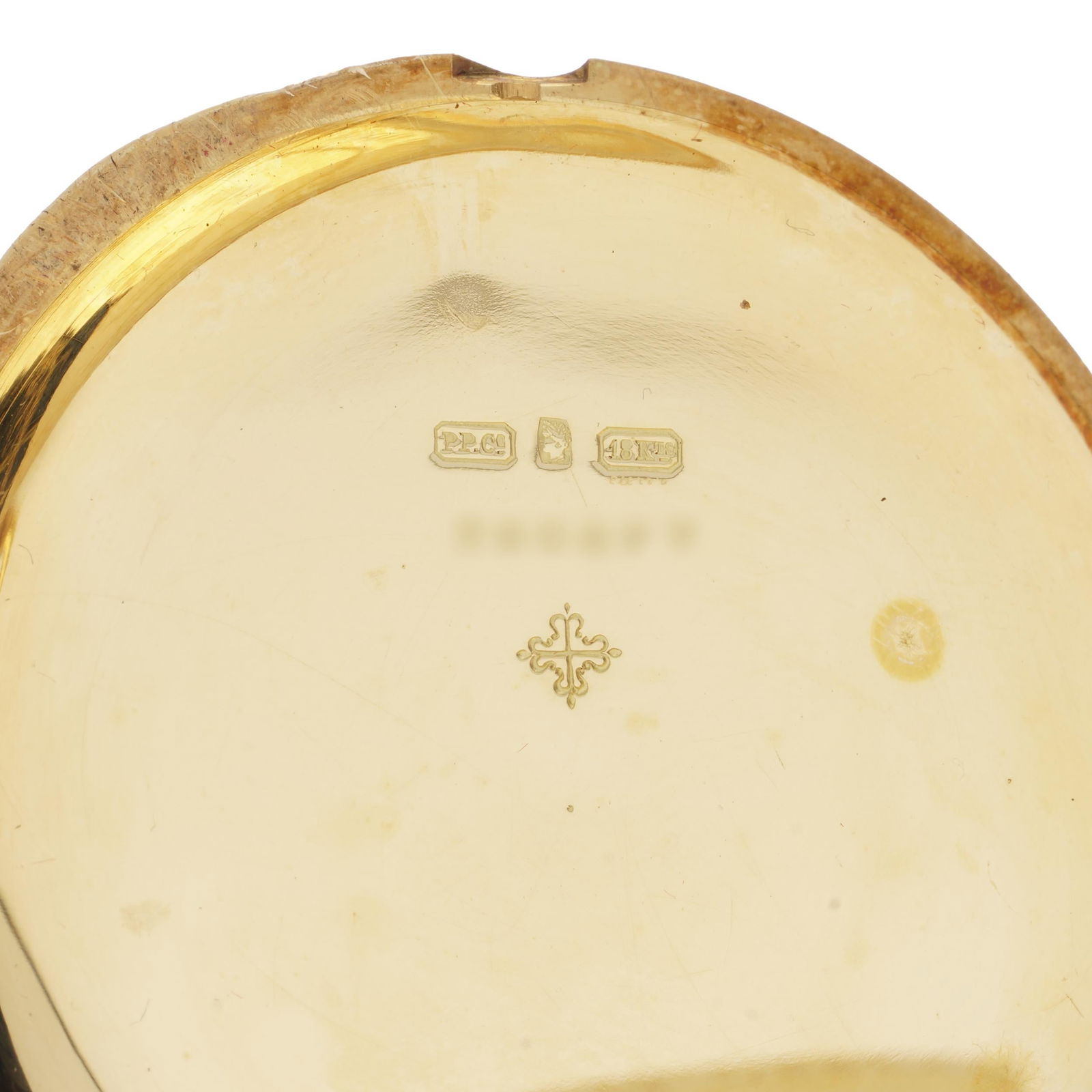 Patek Philippe 18kt. yellow gold: Patek Philippe 18kt. yellow gold Brand: Patek Philippe Case Material: Yellow Gold Weight: 130 g Case Shape: Round Chronograph: Yes Case Dimensions: Diameter: 2.17 in (55 mm) Place of Orig