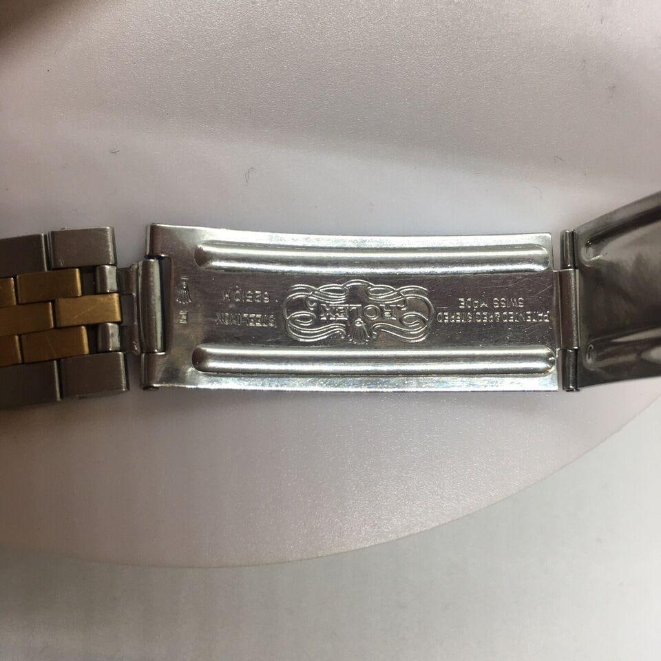 1978 ROLEX DATEJUST 16013 Two: 1978 ROLEX DATEJUST 16013 Two Brand: Rolex Place of Origin: Switzerland Period: 1970-1979 Date of Manufacture: 1978 Condition: Good Wear consistent with age and use. 8 inch 23 links two tone 14K G