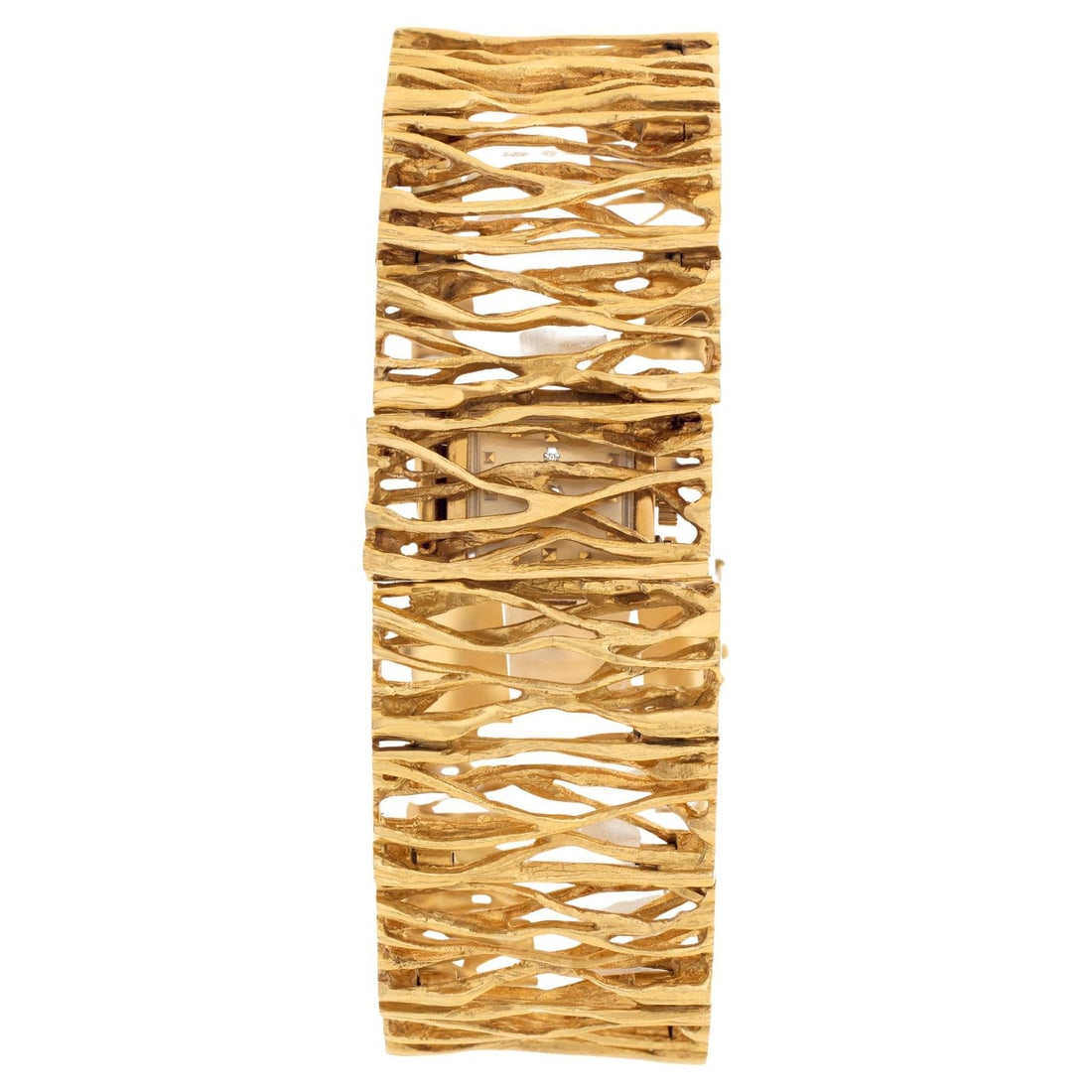 Bucherer Classic 18k Yellow Gold: Bucherer Classic 18k Yellow Gold Wind Bracelet Watch Brand: Bucherer Case Material: Yellow Gold Case Diions: Height: 0.6 in (15 mm) Width: 0.6 in (15 mm) Period: 1960-1969 Date of Manufacture: 1960 <b