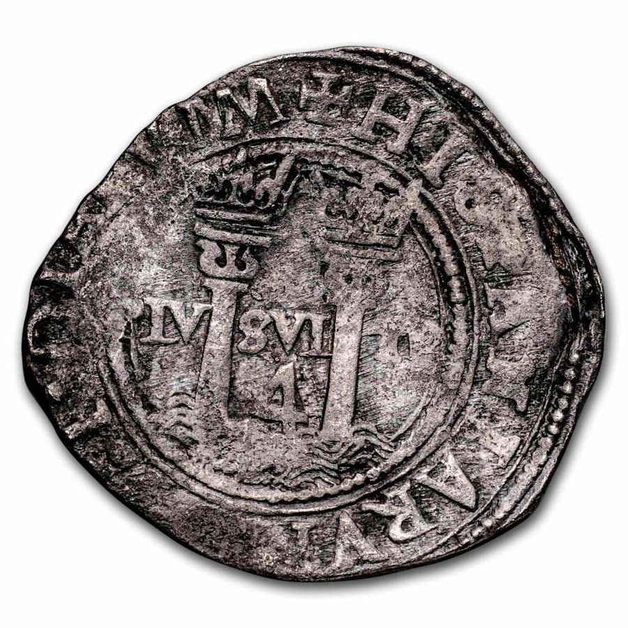 (1542-55) Mo-O Mexico Silver 4: (1542-55) Mo-O Mexico Silver 4 Reales Carlos & Joanna XF SKU n: RBJ283978 Year: 1542-1555 Grade: Extra Fine Grade Service: None Denomination: 4 Reales Mint Mark: Mo - Mexico City Metal Co
