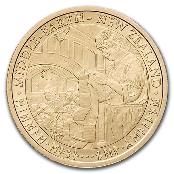2012 20 gram The Hobbit:: 2012 20 gram The Hobbit: An Unexpected Journey BU SKU no: RBJ187823 Year: 2012 Grade: Brilliant Unc Grade Service: None Denomination: $1.00 NZD Mint Mark: Not Shown Metal Content: 0 troy