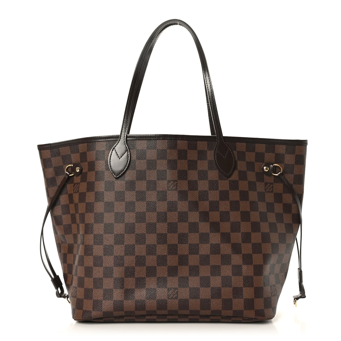Damier Ebene Neo Neverfull MM: Louis Vuitton Damier Ebene Neo Neverfull MM Rose Ballerine SKU no: RBJ1430936 Condition: Very Good Condition Details: Exterior: Corner wear, Handle: Creases, wear at resin glazing, Interior: Surface w