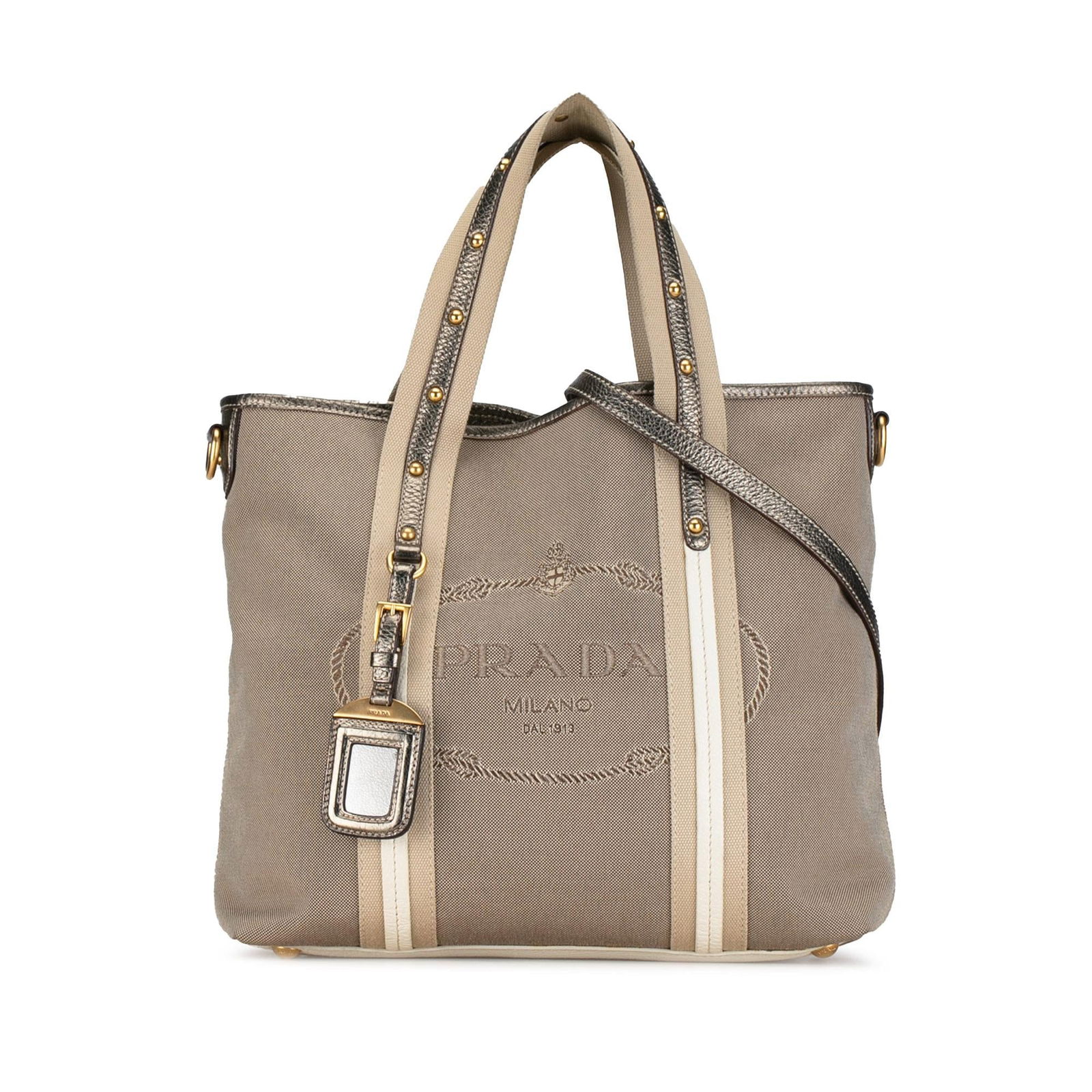 Prada Canapa Logo Satchel: Prada Canapa Logo Satchel Condition Quality: Exterior Back stained with Other. Exterior Bottom stained with Other. Exterior Handle Worn. Exterior Handle stained with Other. Exterior Corners Worn. Exte