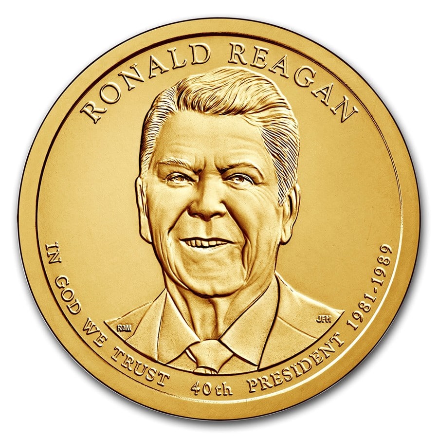 2016-D Ronald Reagan Presidential Dollar: 2016-D Ronald Reagan Presidential Dollar BU SKU no: RBJ205930 Year: 2016 Grade: Brilliant Unc Grade Service: None Denomination: $1.00 Mint Mark: D - Denver Metal Content: 0 troy oz