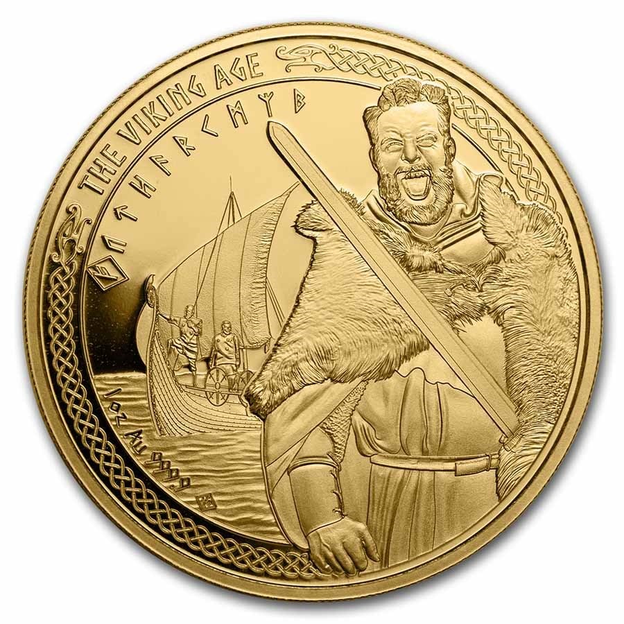 2022 Republic of Cameroon 1: 2022 Republic of Cameroon 1 oz Gold Viking Age Coin - Prosperity SKU no: RBJ258288 Year: 2022 Grade: None Grade Service: None Denomination: 3000 FRANCS CFA Mint Mark: Not Shown Metal Cont