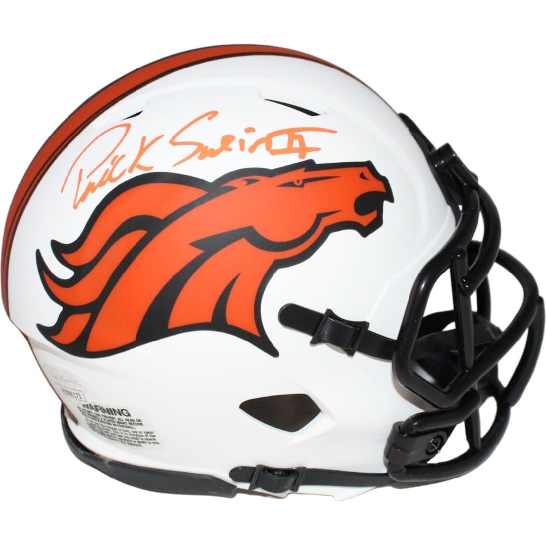 patrick surtain signed denver broncos: patrick surtain signed denver broncos lunar mini helmet beckett 42431 SKU: RBJ7463278706776 Patrick Surtain Signed Denver Broncos Lunar Mini Helmet Beckett 42431