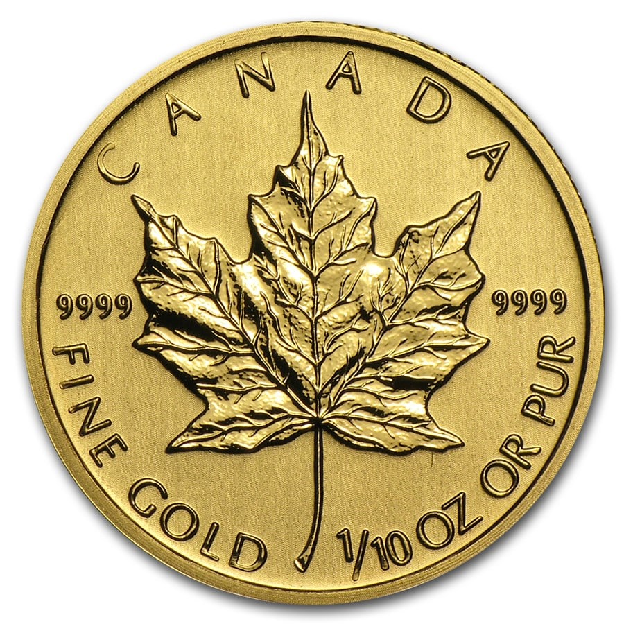 2012 Canada 1/10 oz Gold: 2012 Canada 1/10 oz Gold Maple Leaf BU SKU no: RBJ65073 Year: 2012 Grade: Brilliant Unc Grade Service: None Denomination: 5 Dollars Mint Mark: RCM (Not Shown) Metal Content: 0.1 troy oz <