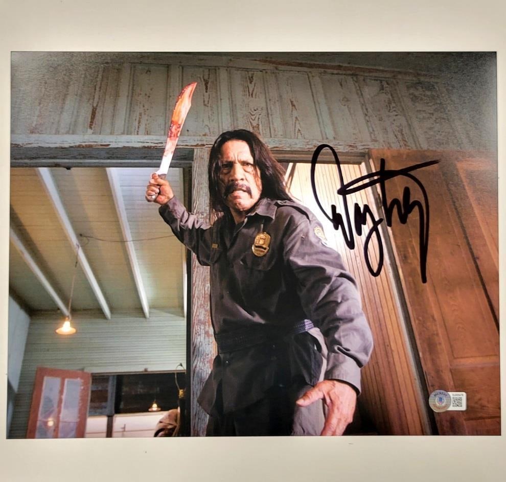 danny trejo signed 11x14 photo: danny trejo signed 11x14 photo machete autograph beckett BAS Danny Trejo signed 11x14 photo Machete autograph ~ Beckett BAS