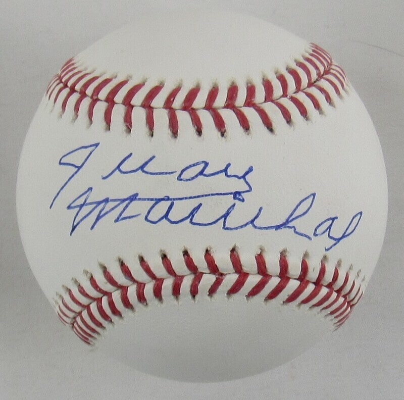 juan marichal signed rawlings baseball: juan marichal signed rawlings baseball JSA witness Juan Marichal Signed Rawlings Baseball JSA Witness. Fresh from a JPs Sports/Rock Solid Promotions Inc. Signing on 1/24/24 in White Plains NY.