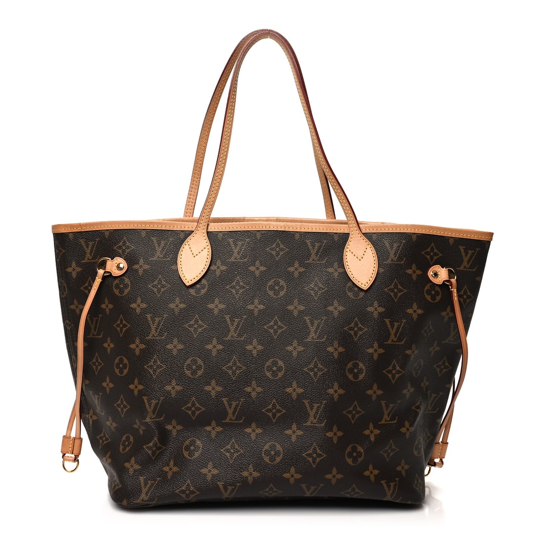 Louis Vuitton LOUIS VUITTON Monogram: Louis Vuitton LOUIS VUITTON Monogram Neo Neverfull MM Brand: LOUIS VUITTON Condition: Shows Wear Condition Details: Exterior: Creases, patina of vachetta, Handle: Patina of vachetta, marks, Hardware: