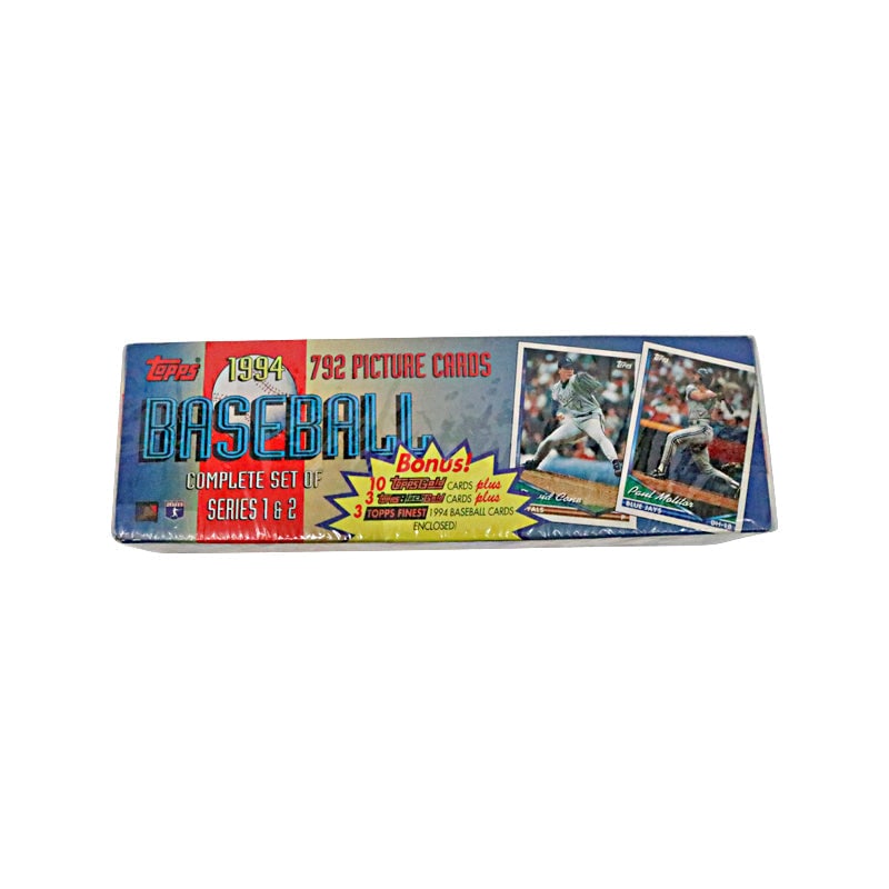 1994 topps baseball complete set series: 1994 topps baseball complete set series 1 & 2 box sealed 1994 Topps Baseball Complete Set Series 1 & 2 Box Sealed