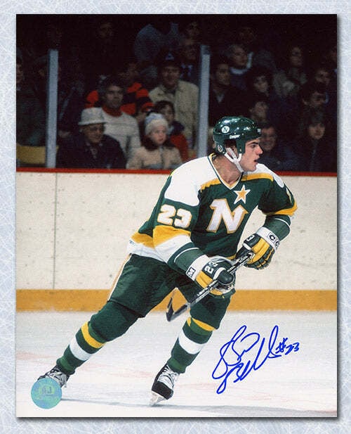 Brian Bellows Minnesota North Stars Autographed: Brian Bellows Minnesota North Stars Autographed 8x10 Photo Brian Bellows Minnesota North Stars Autographed 8x10 Photo