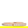 Tiffany 18K Rose Gold Diamond Lock