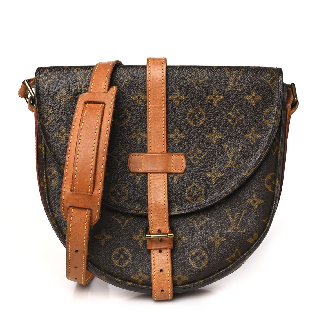 Louis Vuitton LOUIS VUITTON Monogram Chantilly: Louis Vuitton LOUIS VUITTON Monogram Chantilly GM Brand: LOUIS VUITTON Condition: Shows Wear Condition Details: Exterior: Patina of vachetta, edge wear, surface wear, Handle: Edge wear, scuffs, patina